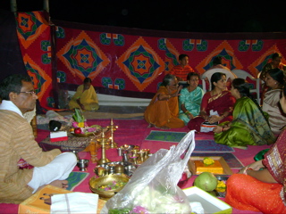 Guests at the engagement