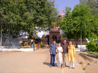 At the Hanuman Temple, Nizamabad